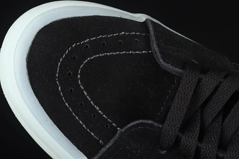 All categories Vans Vans series Vans Mid Vans China Vans Sk8-Mid official new cool transparent glass glue black Chinese sneakers VN0A3WM3ABC